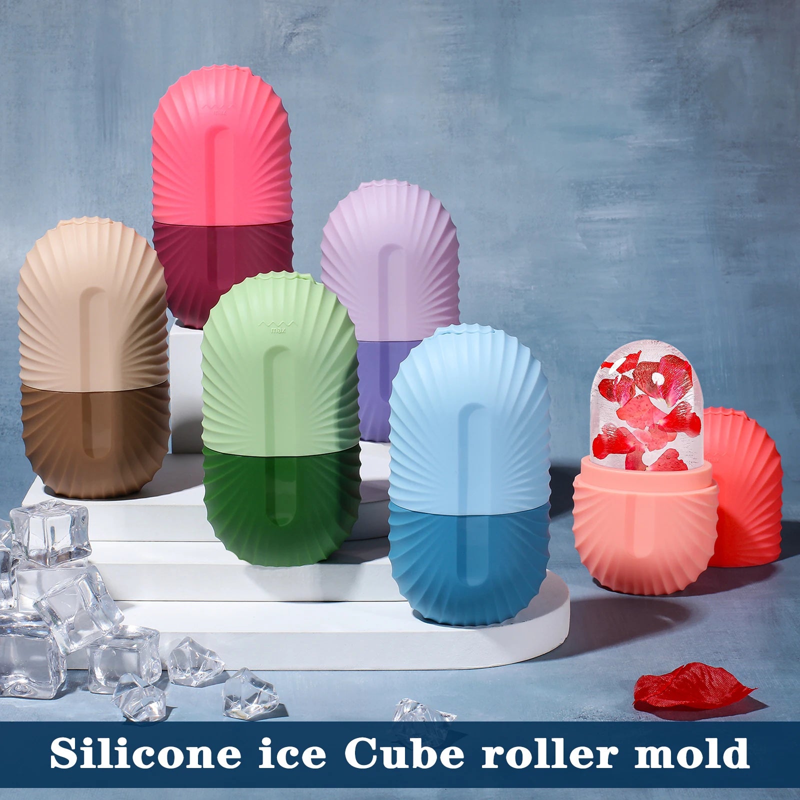 Eliza Botanica Silicone Ice Facial Roller Mold – Cooling Skin Care Tool