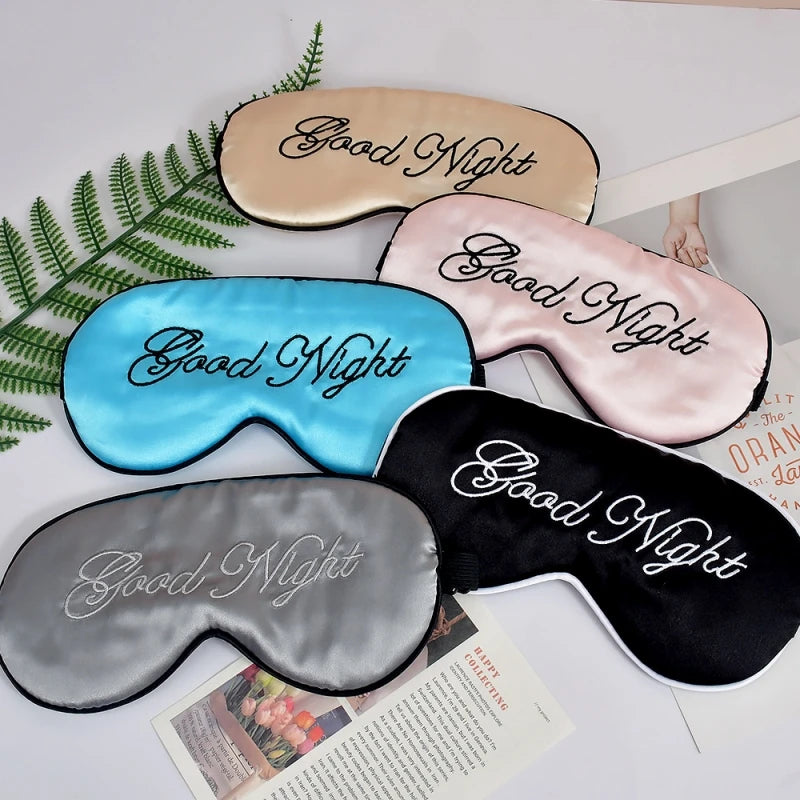 Eliza Botanica Silk Sleep Mask – Soft Light-Blocking Eye Mask for Better Sleep