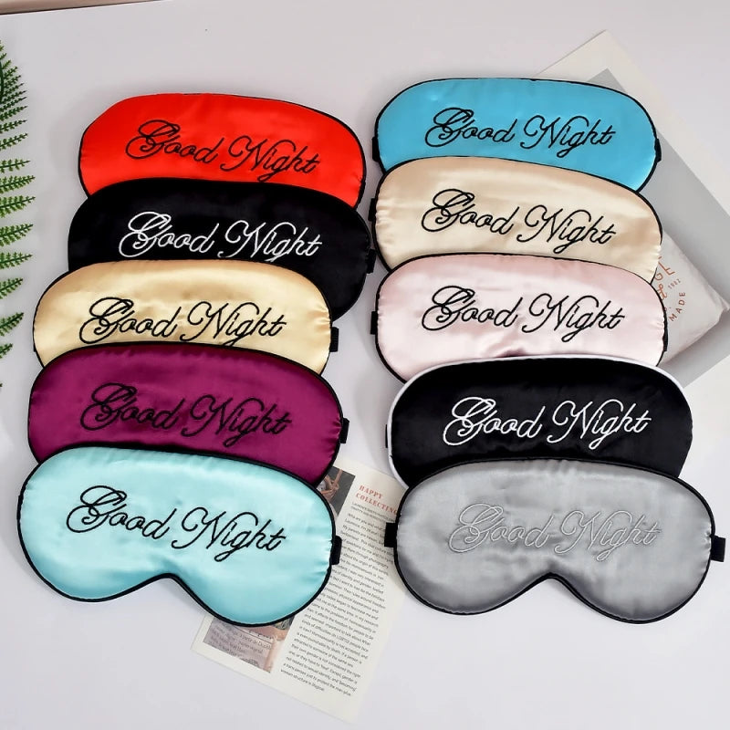 Eliza Botanica Silk Sleep Mask – Soft Light-Blocking Eye Mask for Better Sleep