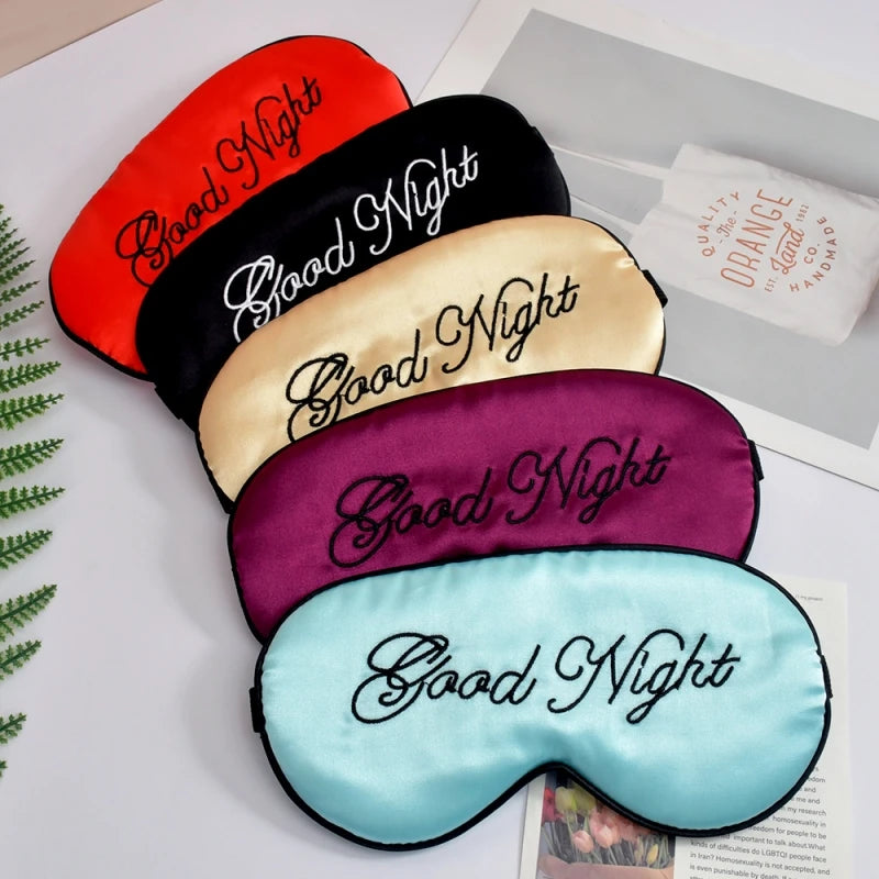 Eliza Botanica Silk Sleep Mask – Soft Light-Blocking Eye Mask for Better Sleep